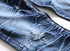 Mid Waisted Jeans Stretchy Casual Straight Pants Men's Ripped Jeans